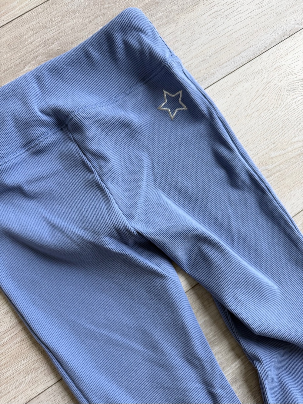 Abercrombie kids ribbed flare leggings girls size 9 / 10 short - Picture 5 of 6